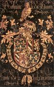 COUSTENS, Pieter Coat-of-Arms of Anthony of Burgundy df Germany oil painting reproduction
